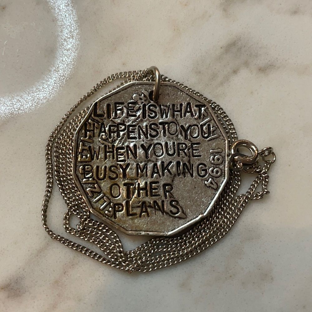 Alisa michelle Life Silver Necklace